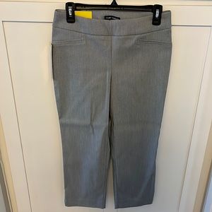 NWT pinstripe cropped pants